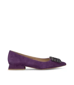 Alma en Pena Zapatos Planos|BAILARINA ADORNO CUADRADO