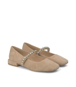 Alma en Pena Zapatos Planos|BAILARINA CON TIRA DE BRILLANTES