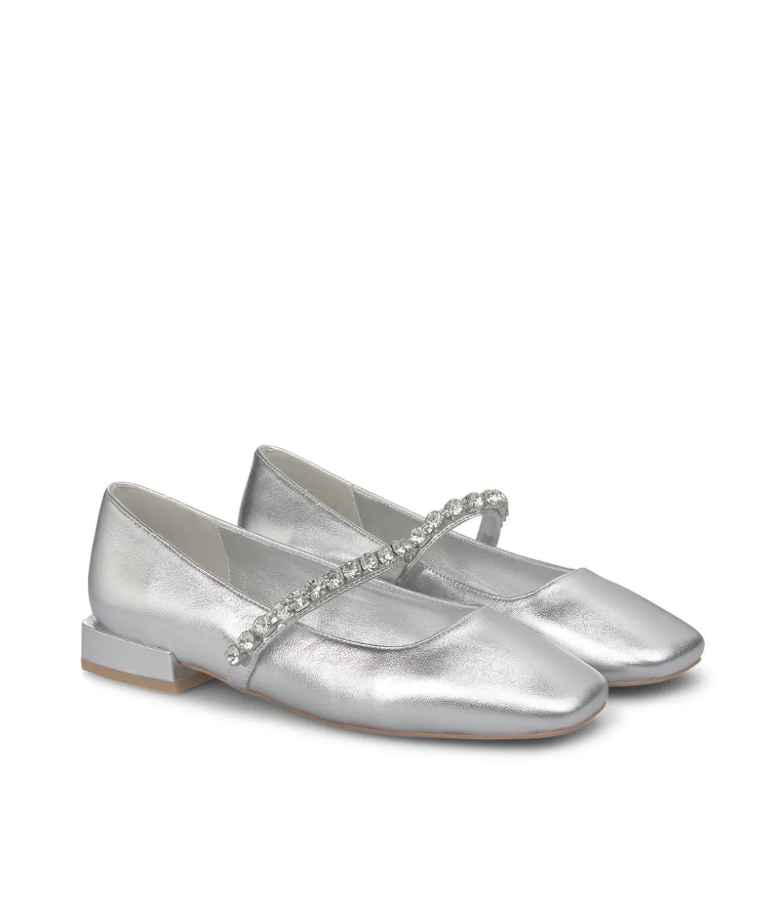Alma en Pena Zapatos Planos|BAILARINA CON TIRA DE BRILLANTES