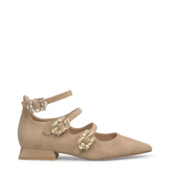 Alma en Pena Zapatos Planos|BAILARINA CON TRES HEBILLAS