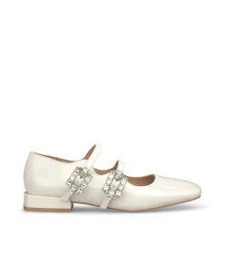 Alma en Pena Zapatos Planos|BAILARINA ESTRIBOS PEDRERÍA