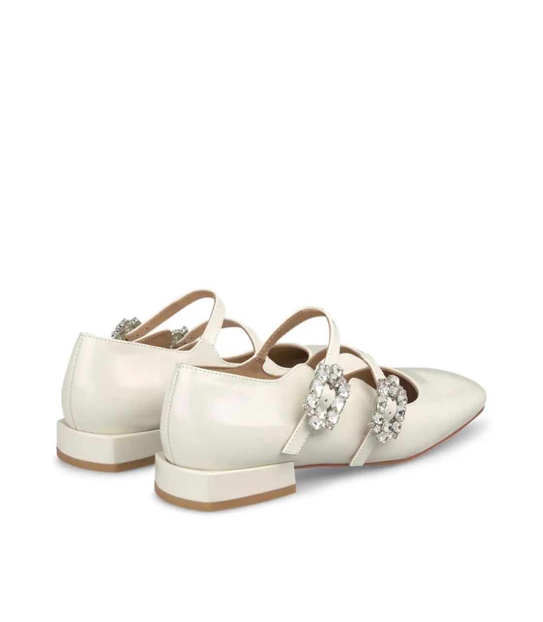 Alma en Pena Zapatos Planos|BAILARINA ESTRIBOS PEDRERÍA