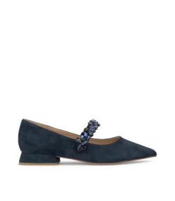 Alma en Pena Zapatos Planos|BAILARINA PLANA TIRA PEDRERÍA