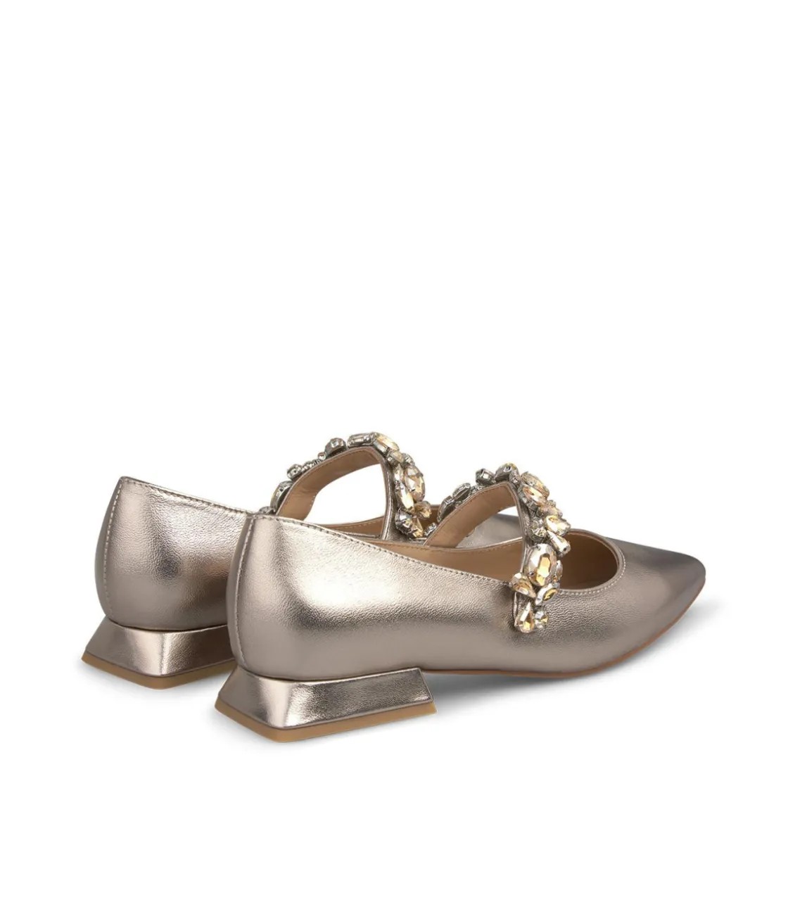 Alma en Pena Zapatos Planos|BAILARINA PLANA TIRA PEDRERÍA