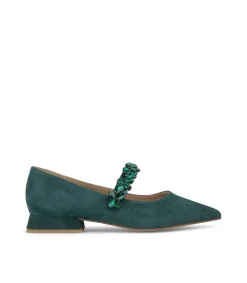 Alma en Pena Zapatos Planos|BAILARINA PLANA TIRA PEDRERÍA