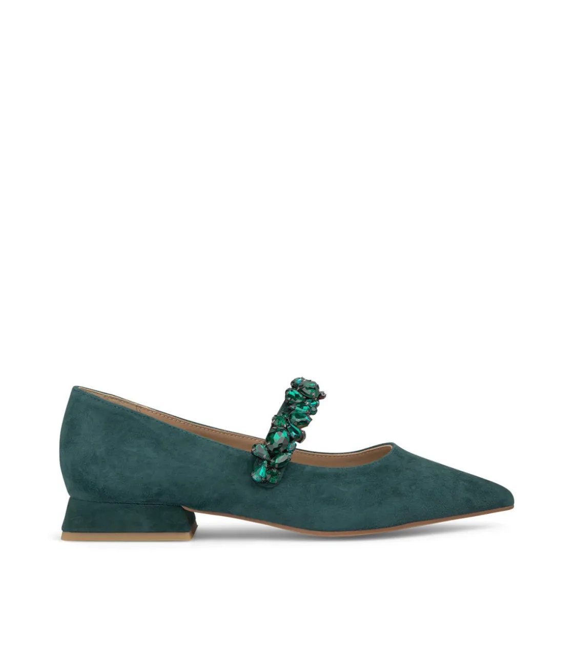 Alma en Pena Zapatos Planos|BAILARINA PLANA TIRA PEDRERÍA