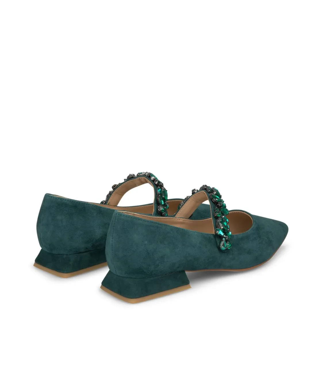 Alma en Pena Zapatos Planos|BAILARINA PLANA TIRA PEDRERÍA