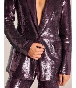 Alma en Pena Chaquetas|BLAZER DE LENTEJUELAS