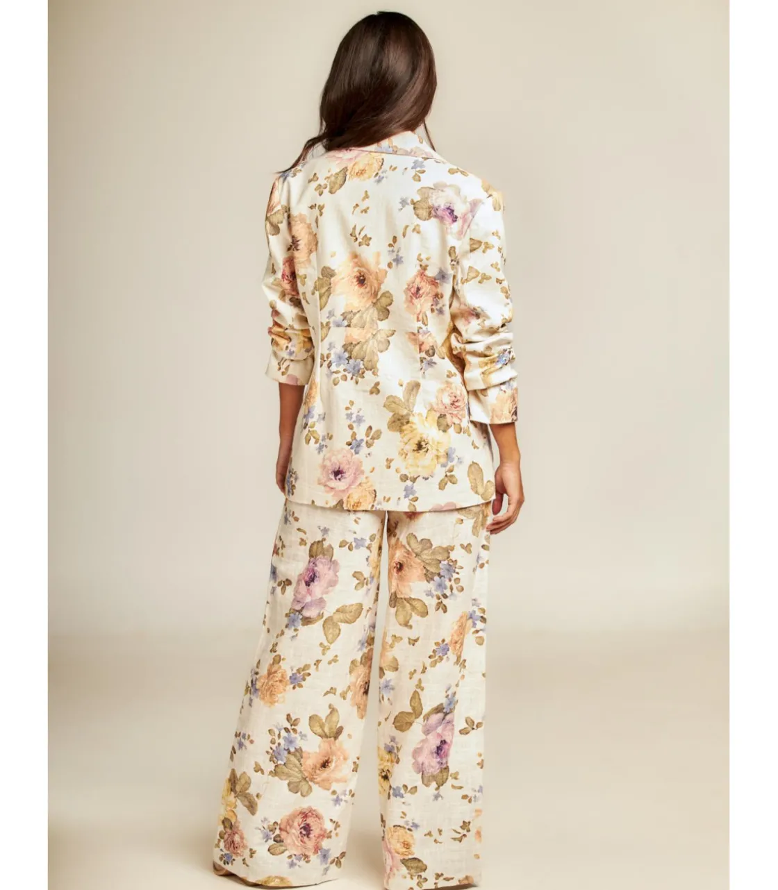 Alma en Pena Chaquetas|BLAZER ESTAMPADA