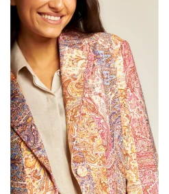 Alma en Pena Chaquetas|BLAZER ESTAMPADA
