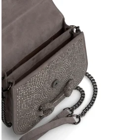 Alma en Pena Bolsos|BOLSO MANO CUBIERTO DE BRILLOS