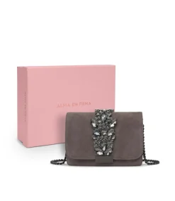 Alma en Pena Bolsos|BOLSO TIPO CLUTCH PEDRERÍA