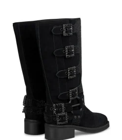 Alma en Pena Botas Planas|BOTA BIKER HEBILLAS