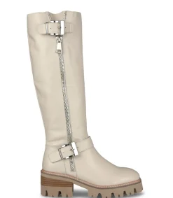 Alma en Pena Botas Planas|BOTA CON ADORNO CREMALLERA LATERAL