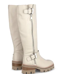 Alma en Pena Botas Planas|BOTA CON ADORNO CREMALLERA LATERAL