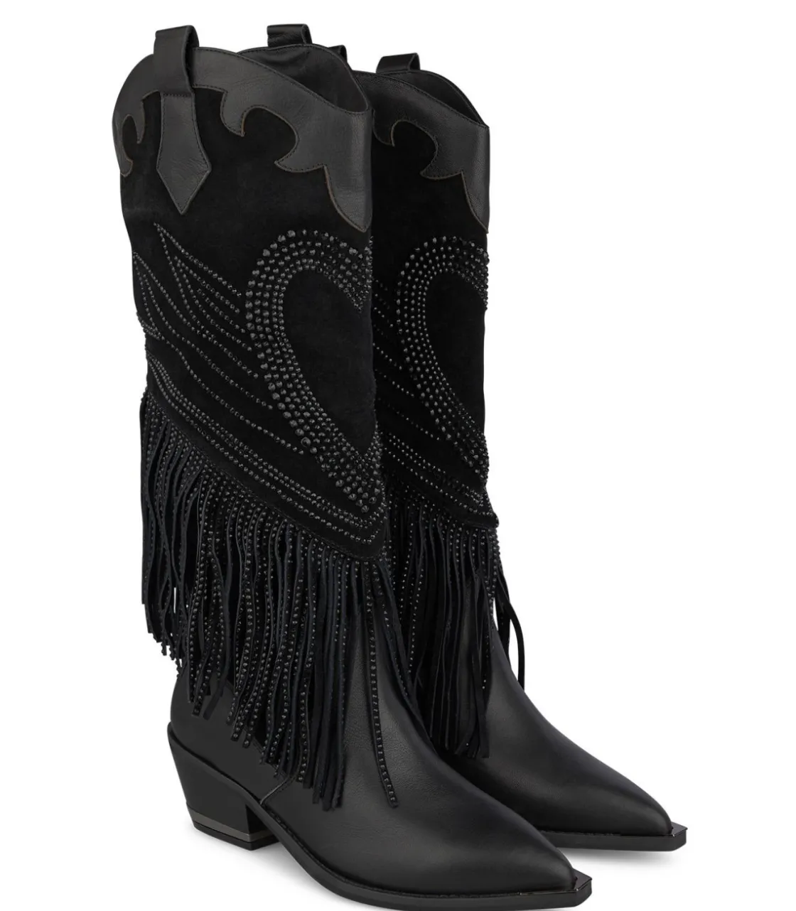 Alma en Pena Botas Planas|BOTA CON FLECOS