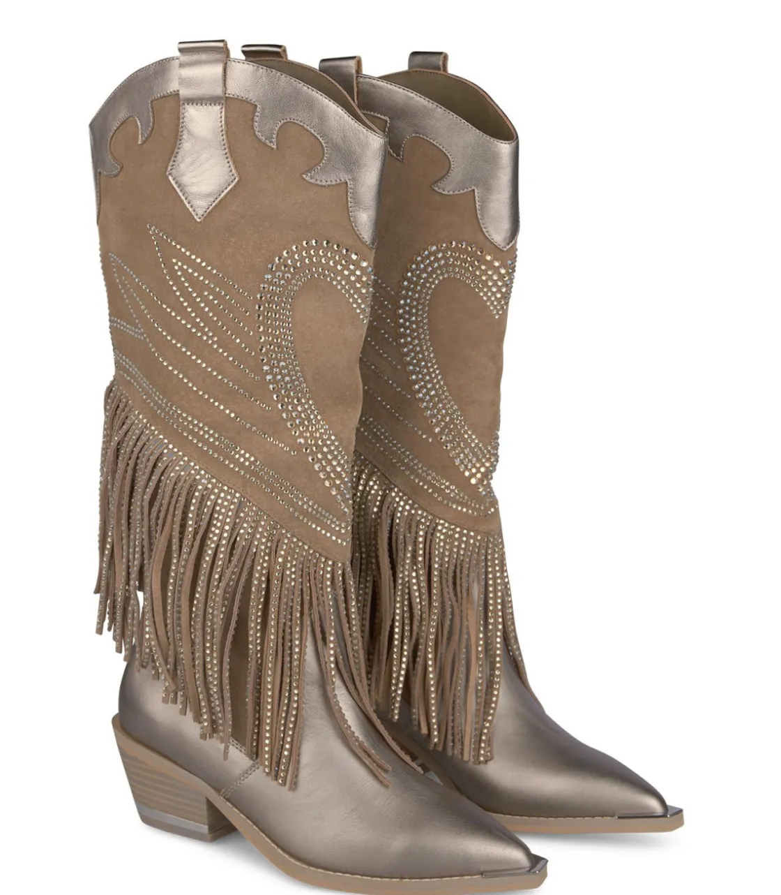 Alma en Pena Botas Planas|BOTA CON FLECOS