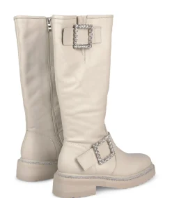 Alma en Pena Botas Planas|BOTA CON HEBILLAS