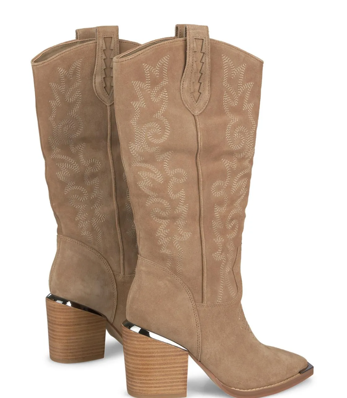 Alma en Pena Botas De Tacón|BOTA COWBOY BORDADOS