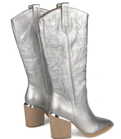 Alma en Pena Botas De Tacón|BOTA COWBOY BORDADOS