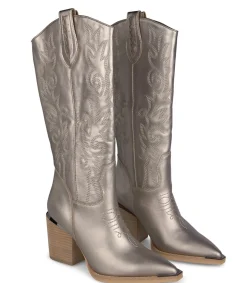 Alma en Pena Botas De Tacón|BOTA COWBOY BORDADOS