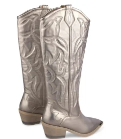 Alma en Pena Botas Planas|BOTA COWBOY CON BORDADO
