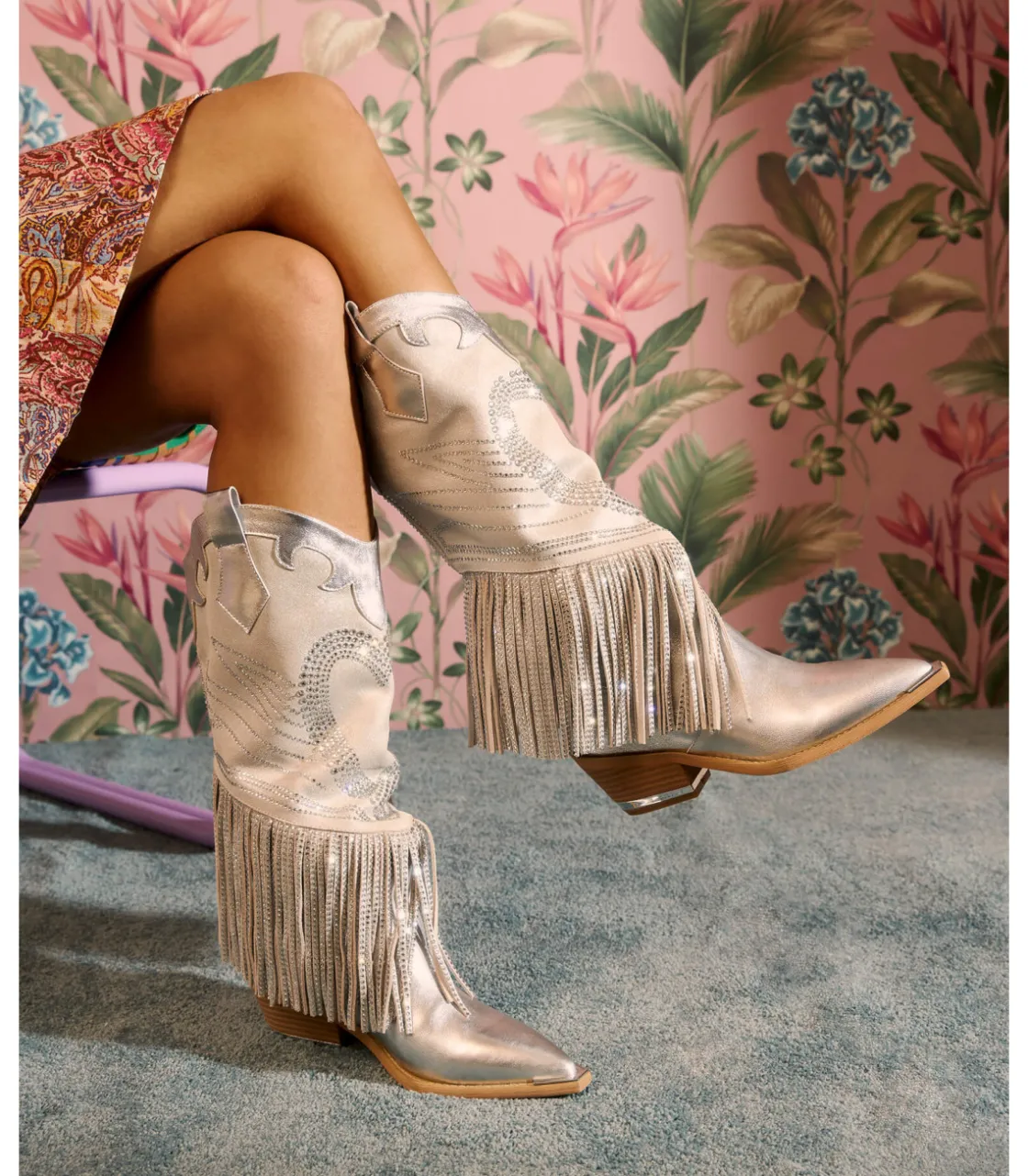 Alma en Pena Botas Planas|BOTA COWBOY FLECOS