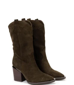 Alma en Pena Botas De Tacón|BOTA COWBOY LISO CON TACÓN