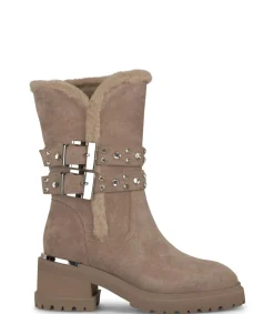 Alma en Pena Botas De Tacón|BOTA PELO CON DETALLE TACHAS