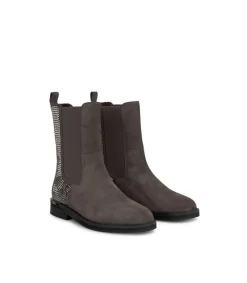 Alma en Pena Botines Planos|BOTA PLANA BRILLANTE