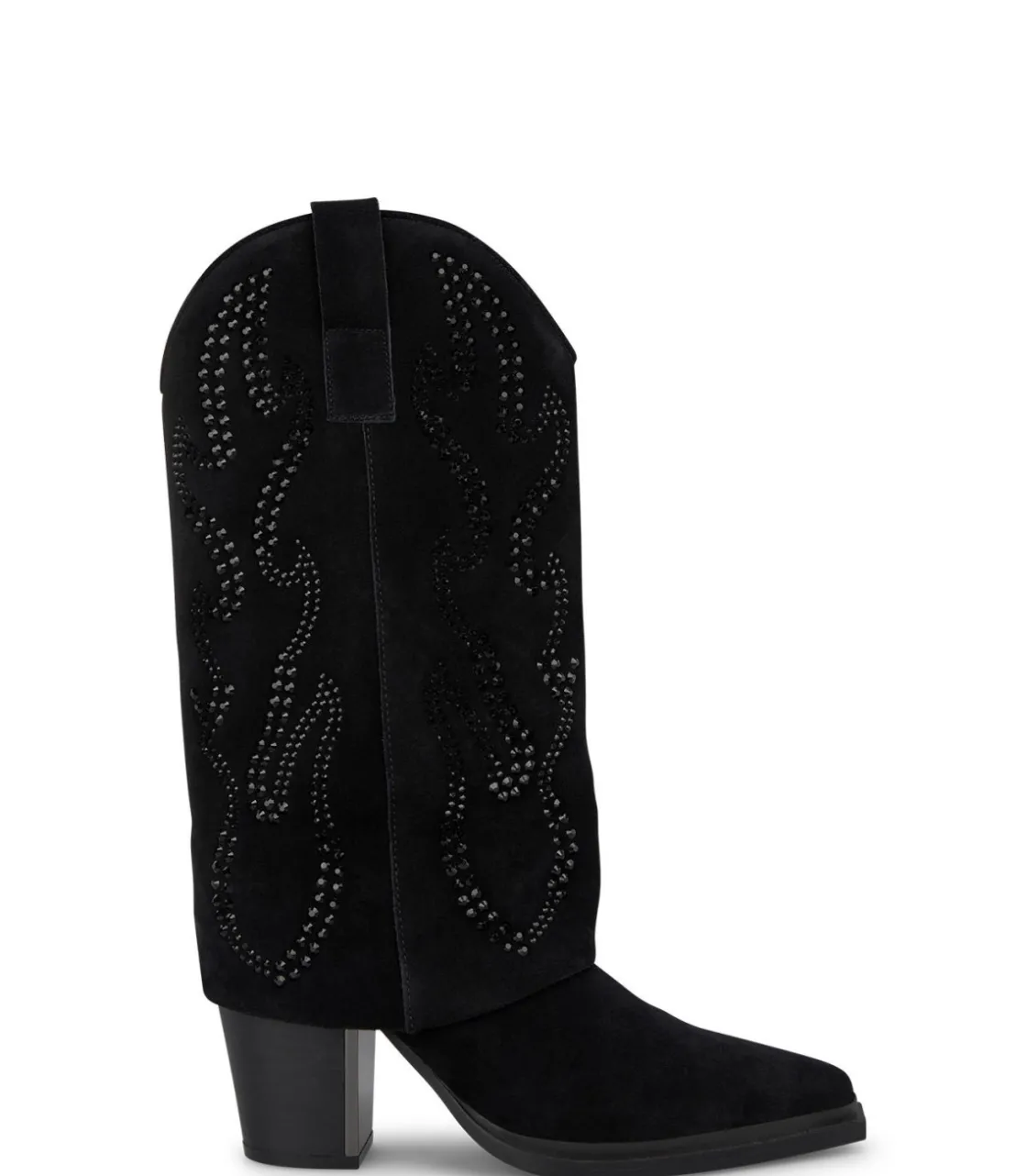 Alma en Pena Botas De Tacón|BOTA POLAINA CON BRILLOS