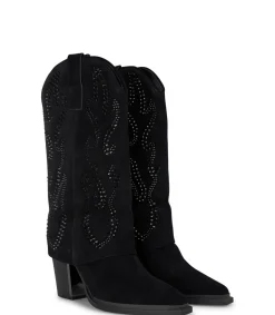Alma en Pena Botas De Tacón|BOTA POLAINA CON BRILLOS