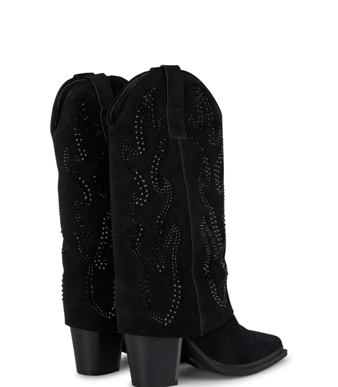 Alma en Pena Botas De Tacón|BOTA POLAINA CON BRILLOS