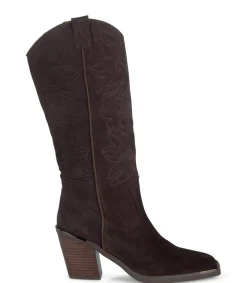 Alma en Pena Botas De Tacón|BOTA TACÓN BLOQUE BORDADOS