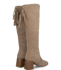 Alma en Pena Botas De Tacón|BOTA TACÓN BLOQUE TACHAS