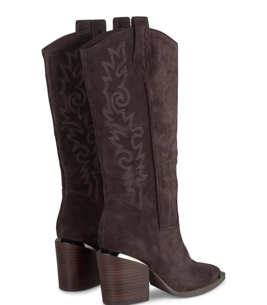 Alma en Pena Botas De Tacón|BOTA TACÓN BORDADOS COWBOY