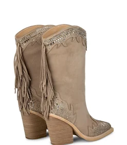 Alma en Pena Botas De Tacón|BOTA TACÓN DETALLES Y FLECOS