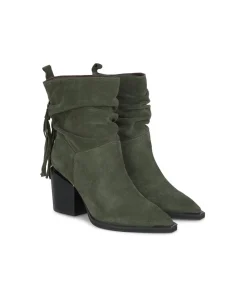 Alma en Pena Botines De Tacón|BOTÍN CON DETALLE COLGANTE