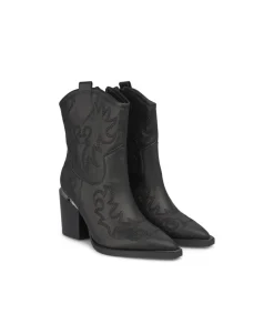 Alma en Pena Botines De Tacón|BOTÍN COWBOY BORDADOS TACÓN