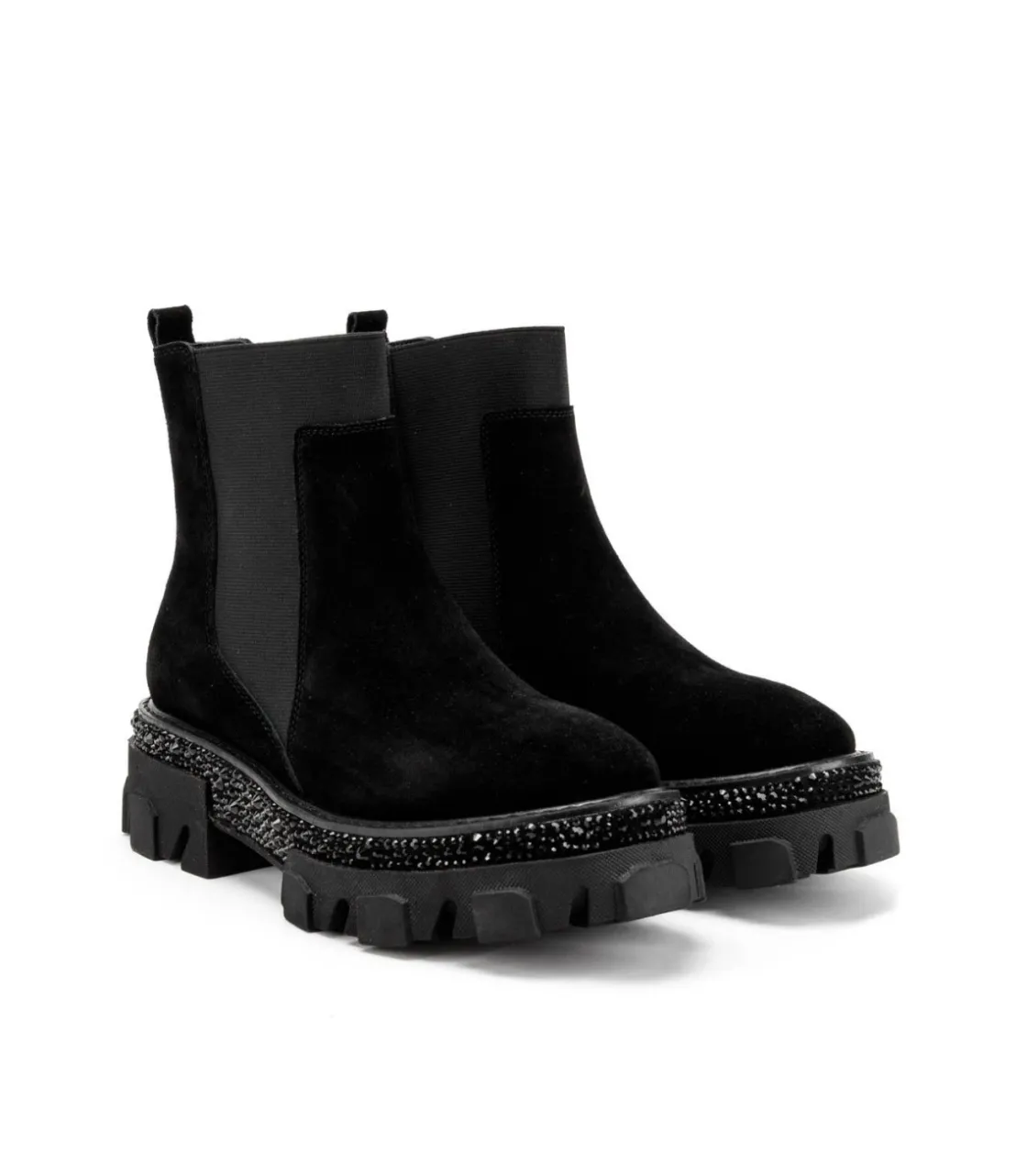 Alma en Pena Botines Planos|BOTÍN TRACK CON PEDRERÍA
