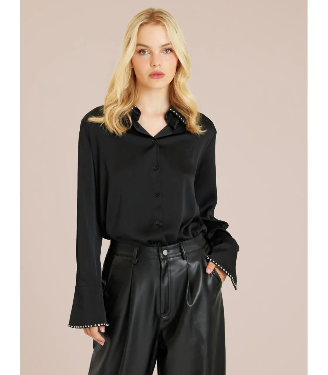 Alma en Pena Camisas|CAMISA CON ABALORIOS