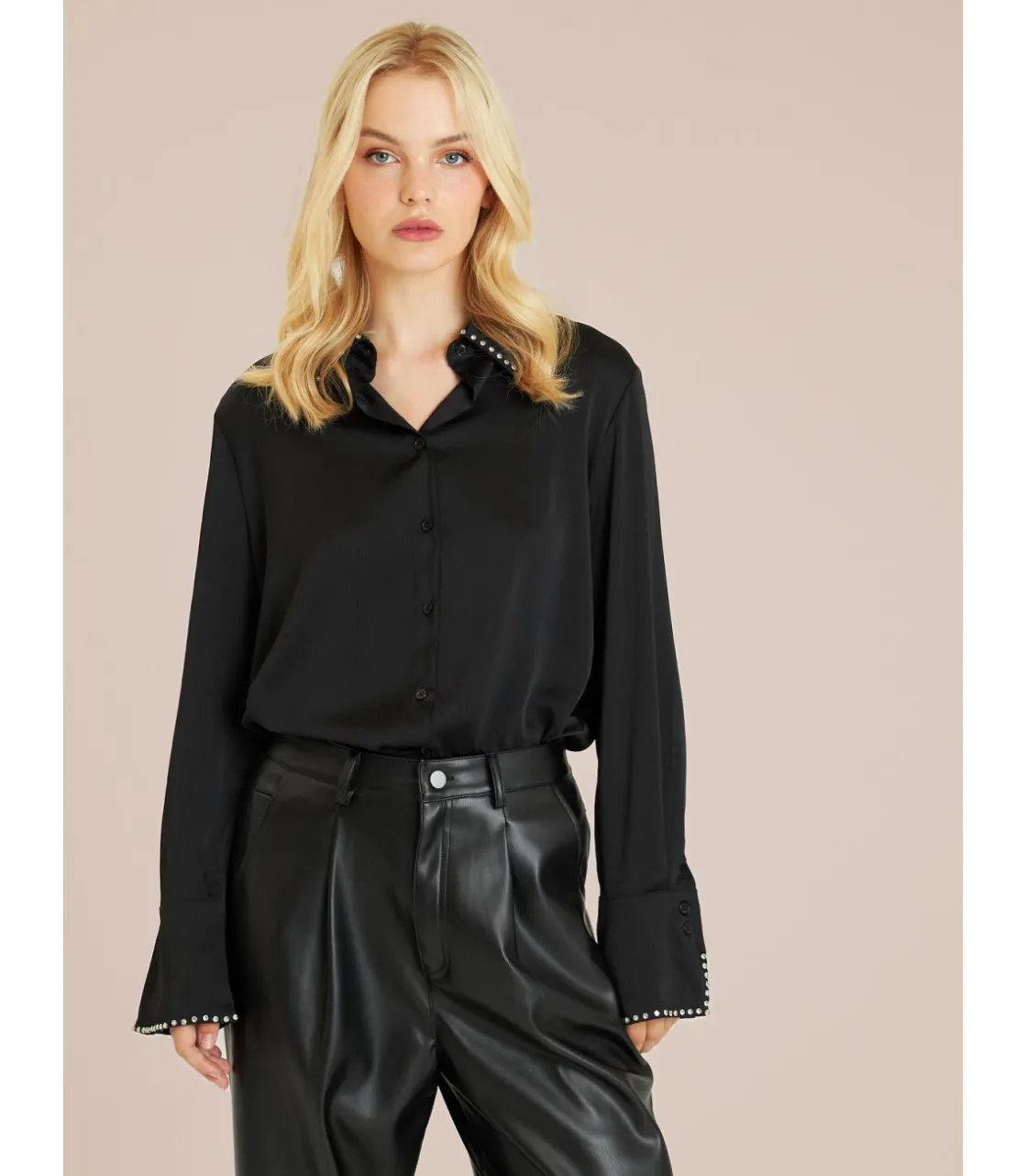 Alma en Pena Camisas|CAMISA CON ABALORIOS