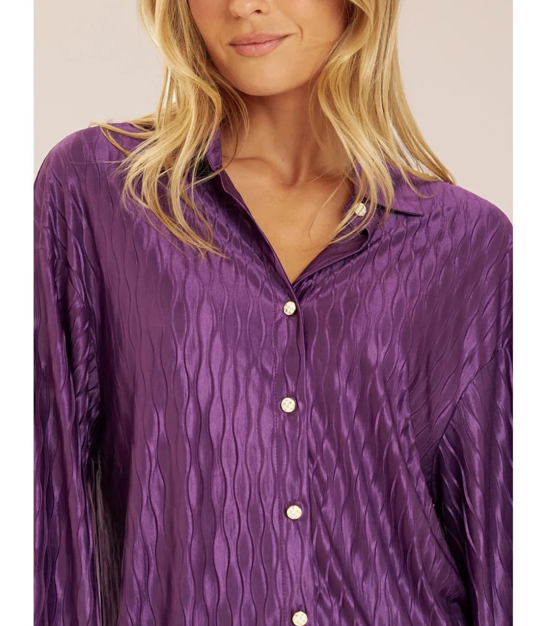 Alma en Pena Camisas|CAMISA FLUIDA ABOTONADA