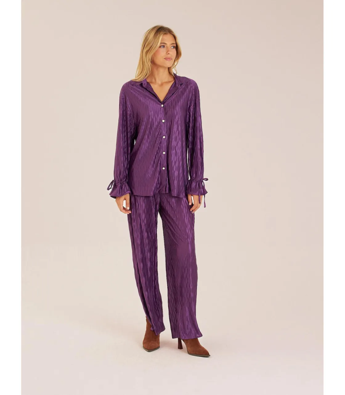 Alma en Pena Camisas|CAMISA FLUIDA ABOTONADA