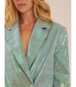 Alma en Pena Chaquetas|CHAQUETA CUBIERTA CON LENTEJUELAS