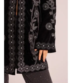 Alma en Pena Chaquetas|KIMONO BORDADO HILO METALIZADO