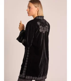 Alma en Pena Chaquetas|KIMONO BORDADO HILO METALIZADO