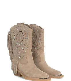 Alma en Pena Botas Planas|MEDIA BOTA CON TACHAS