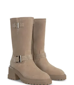 Alma en Pena Botas De Tacón|MEDIA BOTA HEBILLAS