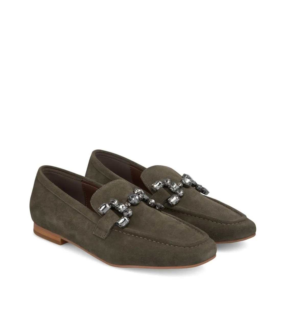 Alma en Pena Zapatos Planos|MOCASÍN CON ESTRIBO PEDRERÍA